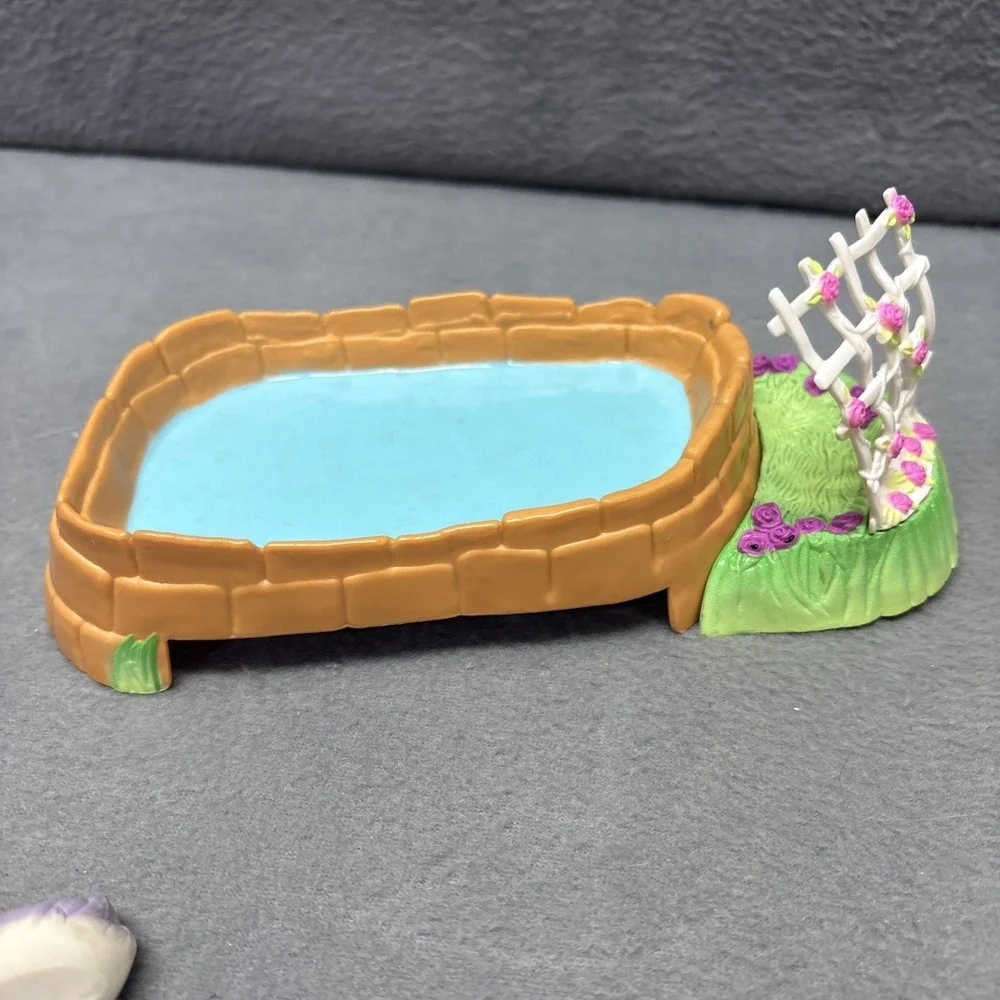 Swimming Ducklings With Pond Nest Littlest Pet Shop Set 1994 Kenner LPS
